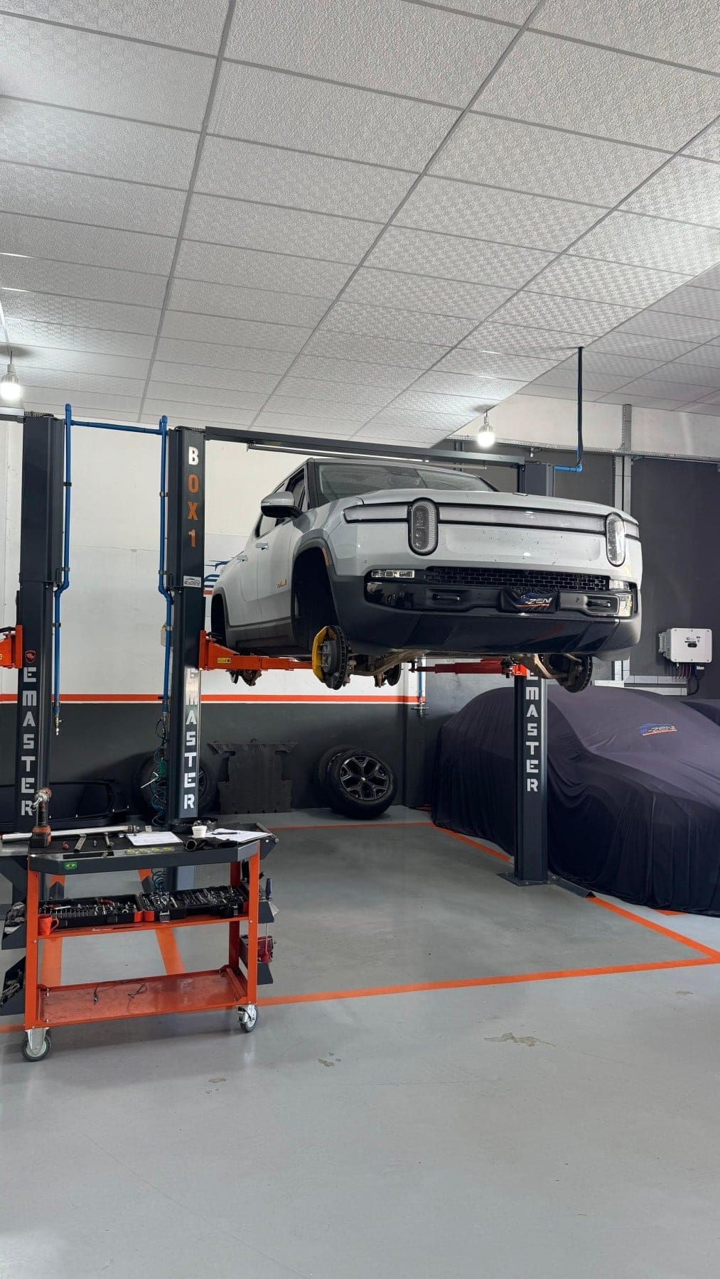 Elevador Automotivo Pórtico Eletromecânico EC 4.1 TON